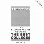 Princeton Review cover, 1992